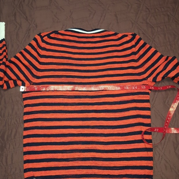 JCrew Striped Gauze Cardigan - Picture 5 of 8